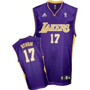  Andrew Bynum Los Angeles Lakers Adult Stitched Swingman 