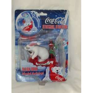  Coca Cola Sleigh Bear  Pull me back, then let me go 1998 