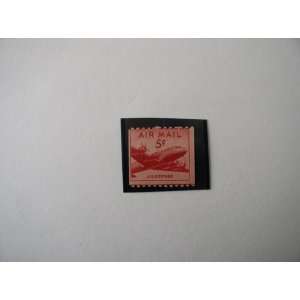   1948 US Airmail Postage Stamp, , S# C37, Coil Stamp 