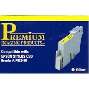   Yellow Compatible Ink Cartridge for the Epson Stylus C80 Printers