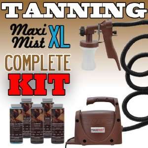 Maxi Mist XL Sunless Spray Tanning KIT Machine System Airbrush Tan 