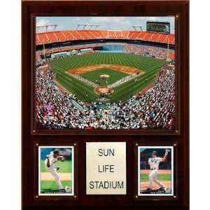  MLB Sun Life Stadium Plaque