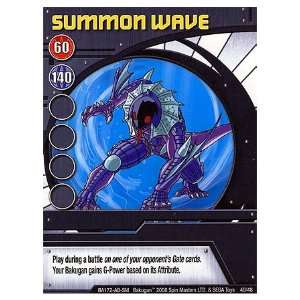  Bakugan Special Ability Card   SUMMON WAVE Toys & Games