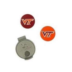  Virginia Tech Hokies Hat Clip (Set of 2) Sports 