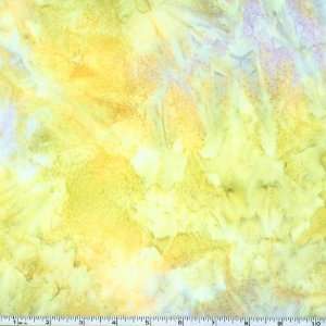  45 Wide Hand dyed Paradise Batik Summer Field Fabric By 