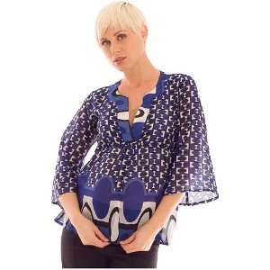  Olian Sapphire Maternity Caftan    XL 