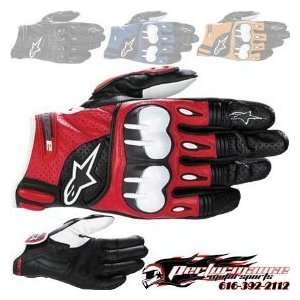  Alpinestars Octane S Moto Glove , Color Red, Size Sm 