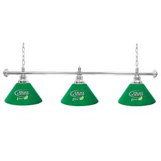 Bud Light Lime 60 Inch 3 Shade Billiard Pool Table Lamp 844296078622 