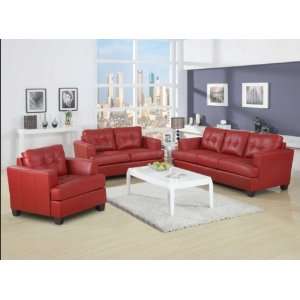  Yuan Tai Caleb 3 Pc Living Room Set Sofa, Loveseat, Chair 