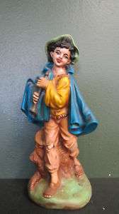 12 Bugle Boy Porcelain Figurine Made In Italy Mint Con  