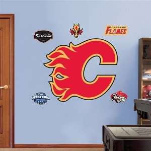 Calgary Flames Logo Wall Decal 