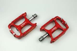   Lite Magnesium CNC Mountain Bike Pedal MTB Pedals Only 238g Red  
