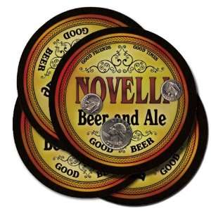  Novelli Beer and Ale Coaster Set