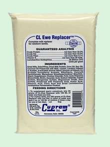 Cl Ewe Lamb Milk Replacer & Colostrum Probios 250gm pkg Sheep Lambs 