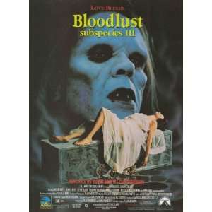  Bloodlust Subspecies III Poster Movie (11 x 17 Inches 