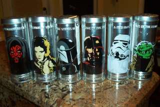 BURGER KING STAR WARS WATCH COLLECTION. COMPLETE SET OF SIX NEW 