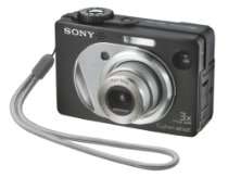    Sony Cybershot DSCW1 5MP Digital Camera with 3x Optical 