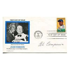  Al Campanis Autographed / Signed Jackie Robinson & Branch 