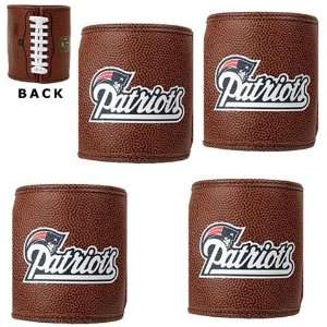   England Patriots NFL Football Can Koozies 4 Pack