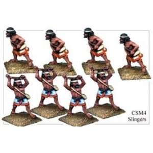  28mm Ancients   Canaanites Slingers (8) Toys & Games