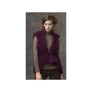   red heart Gabrielles Furry Vest Knit Yarn Kit Arts, Crafts & Sewing