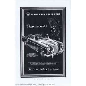  1958 Studebaker Packard Mercedes Benz 220s Convertible 