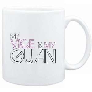  Mug White  my vice is my Guan  Instruments Sports 