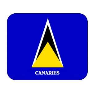  St. Lucia, Canaries Mouse Pad 