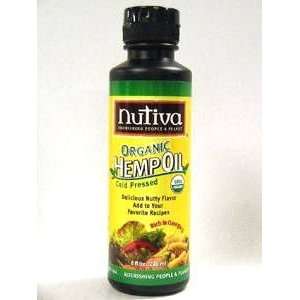  Nutiva   Hemp Oil Certified Organic 8 oz Health 