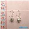 Solid 925 Silver Dangle Pinecone Charms Earrings SE21  
