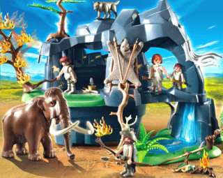 PLAYMOBIL® 5100 Stone Age Cave with Mammoth S&H FREE   Not available 