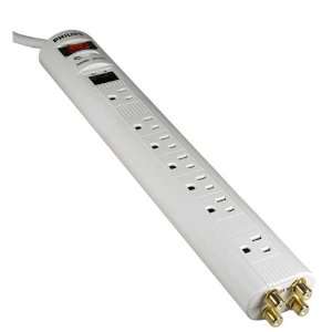   Home Entertainment Surge Protector with 6 Foot Cord Electronics