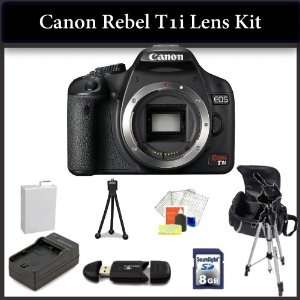  Canon EOS Rebel T1i Digital SLR Camera Kit. Package Includes Canon 