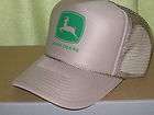   vintage old stock NEW NOS trucker cap classic logo beige FREE SHIP