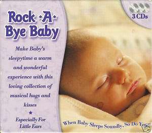 Rock A Bye Baby Especially For Little Ears 3 disc CD  