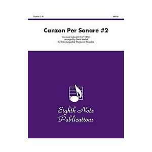  Canzon per Sonare No. 2 Musical Instruments