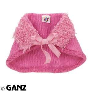  Webkinz Clothing   PINK KNIT CAPELET Toys & Games