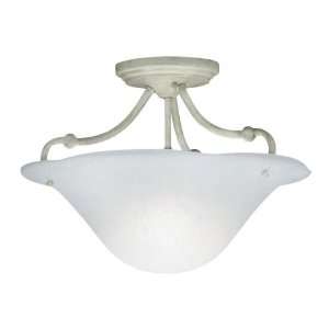  Captiva 1 Light Semi Flush