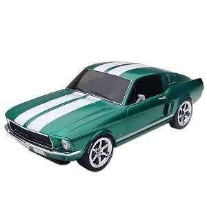   16 1967 Mustang GT RC Car with Drifting Tires (Green) Toys & Games