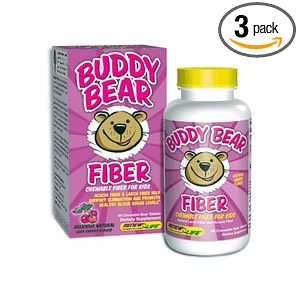  Buddy Bear Fiber 60 Tablets 3PACK
