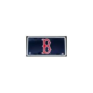  Boston Red Sox Logo License Plate (New Style) Automotive