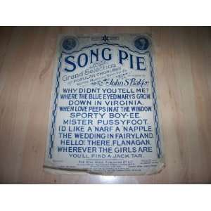  Song Pie Grand Selection of Popular Choruses (Sheet Music 