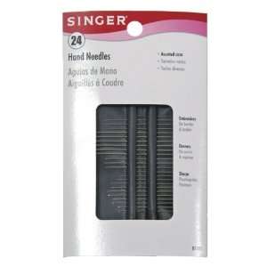    Singer Assorted Hand Needles, 24 Count Arts, Crafts & Sewing
