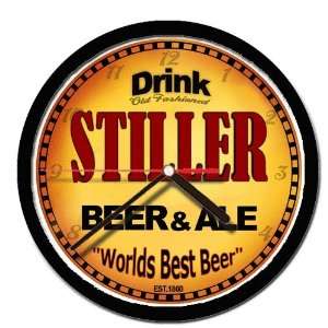  STILLER beer and ale cerveza wall clock 