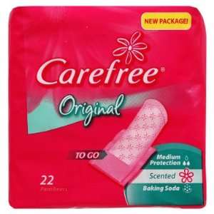Carefree Liners   Original Scented, 22 ct