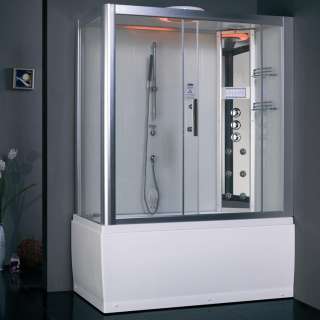 Ariel Bath DA328F3 Platinum Steam Bathroom Shower Enclosure  