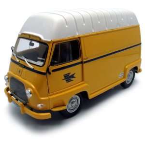  Renault Estafette La Poste Diecast Car Model 1/18 Yellow 