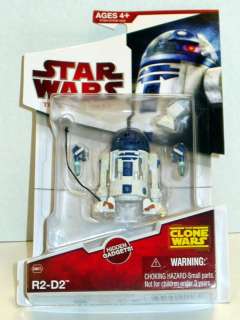 Star Wars R2 D2 CW25 w/ Hidden Gadgets TCW Free Ship w/ Pro Packing 