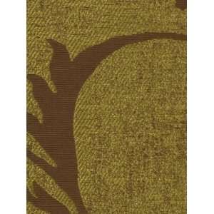  Leaf Stencil Cognac by Beacon Hill Fabric