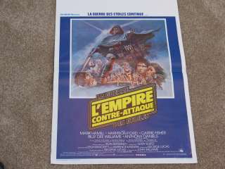 Star Wars EMPIRE STRIKES BACK French Lobby Poster 1980  
